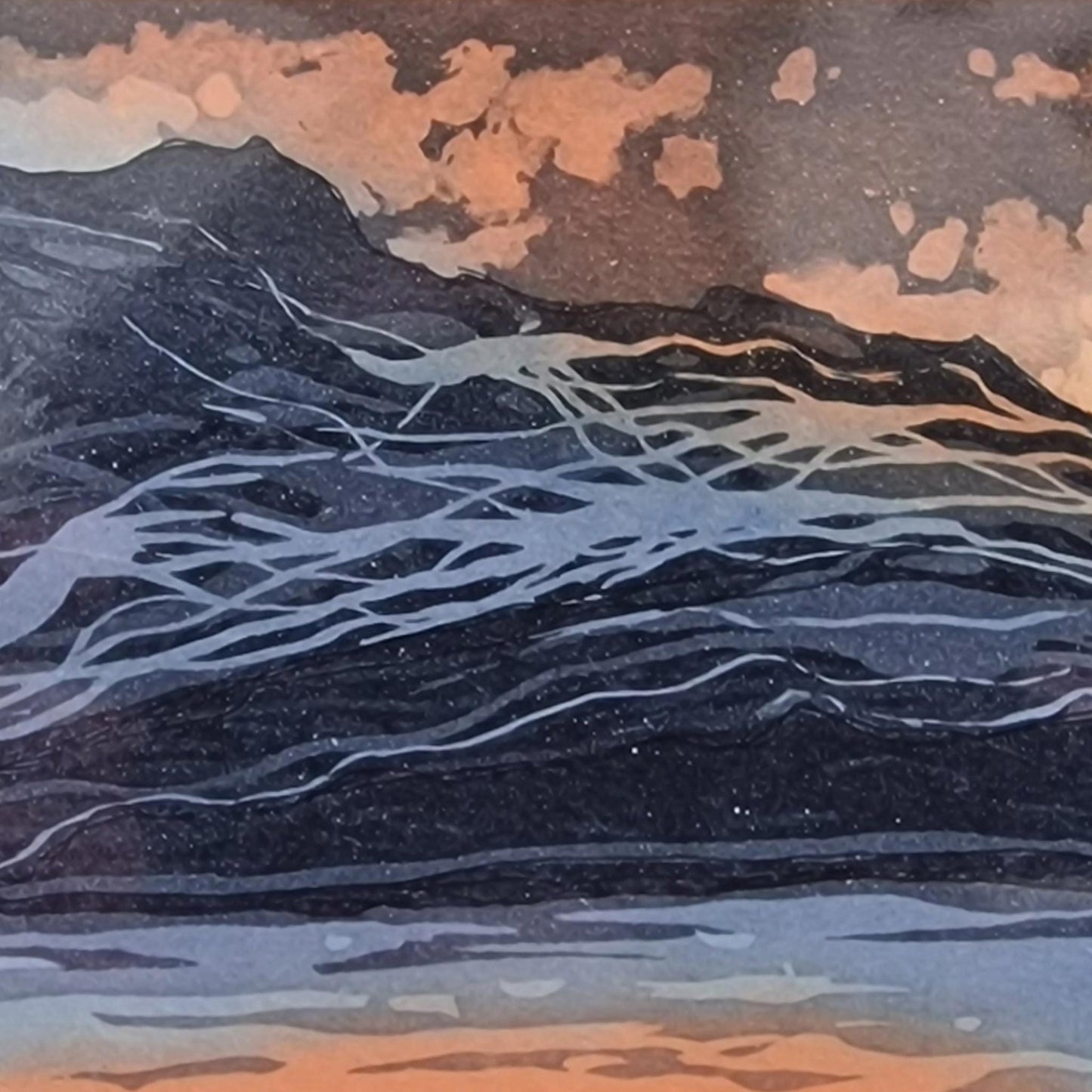 Fannich Gloamin 25/25 | Aquatint Etching