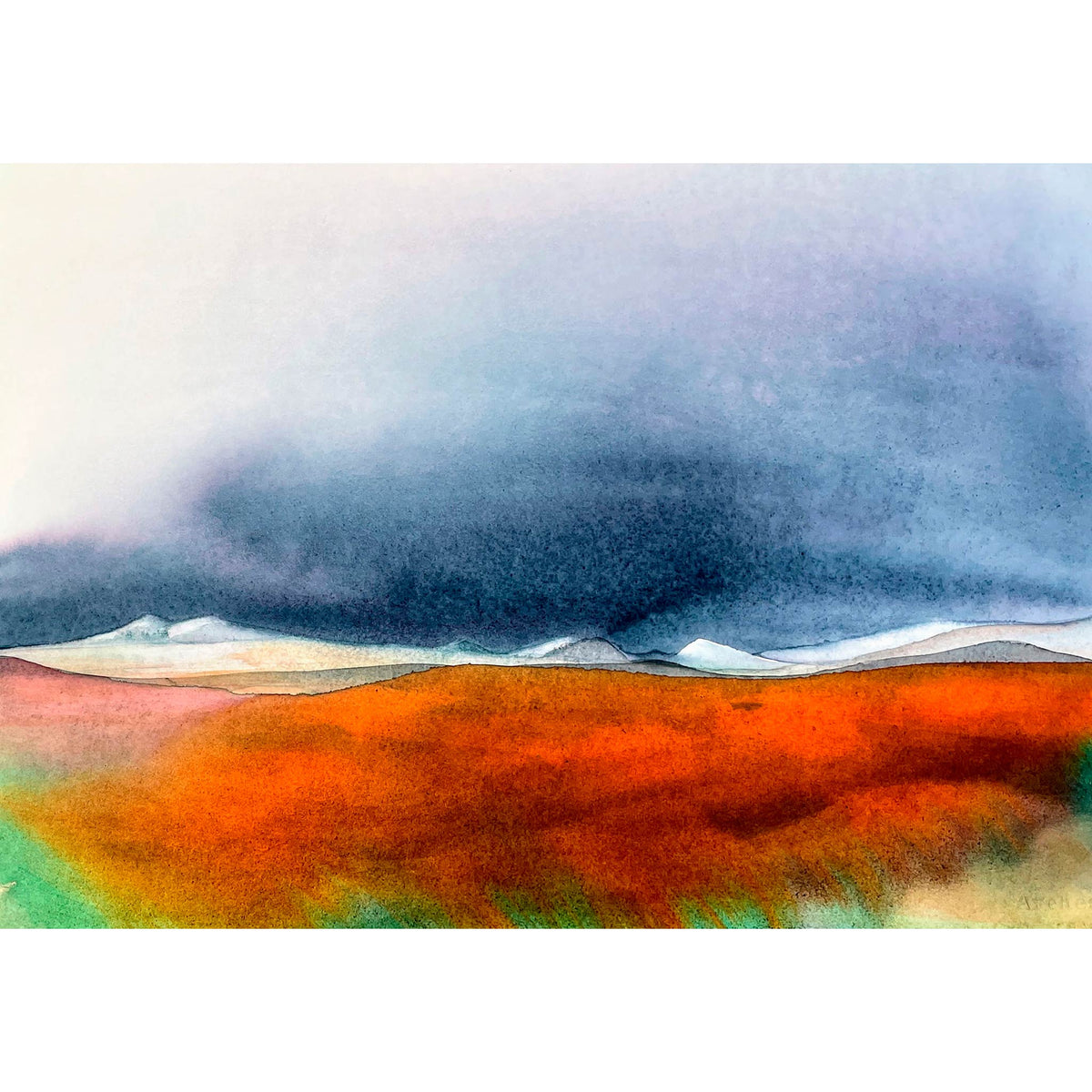 Flow Country | Watercolour