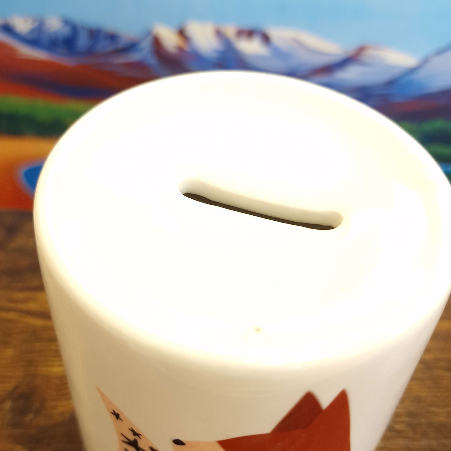 Fox Piggy Bank | Ceramic