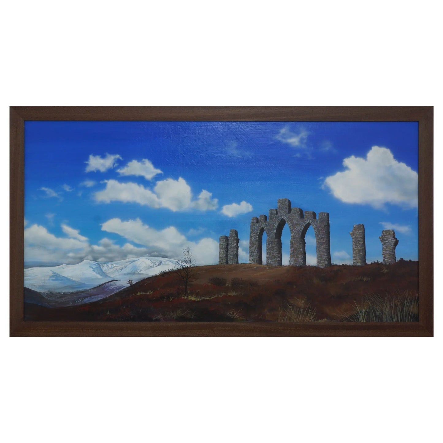 Fyrish Monument | Acrylic/Mixed Media on Canvas