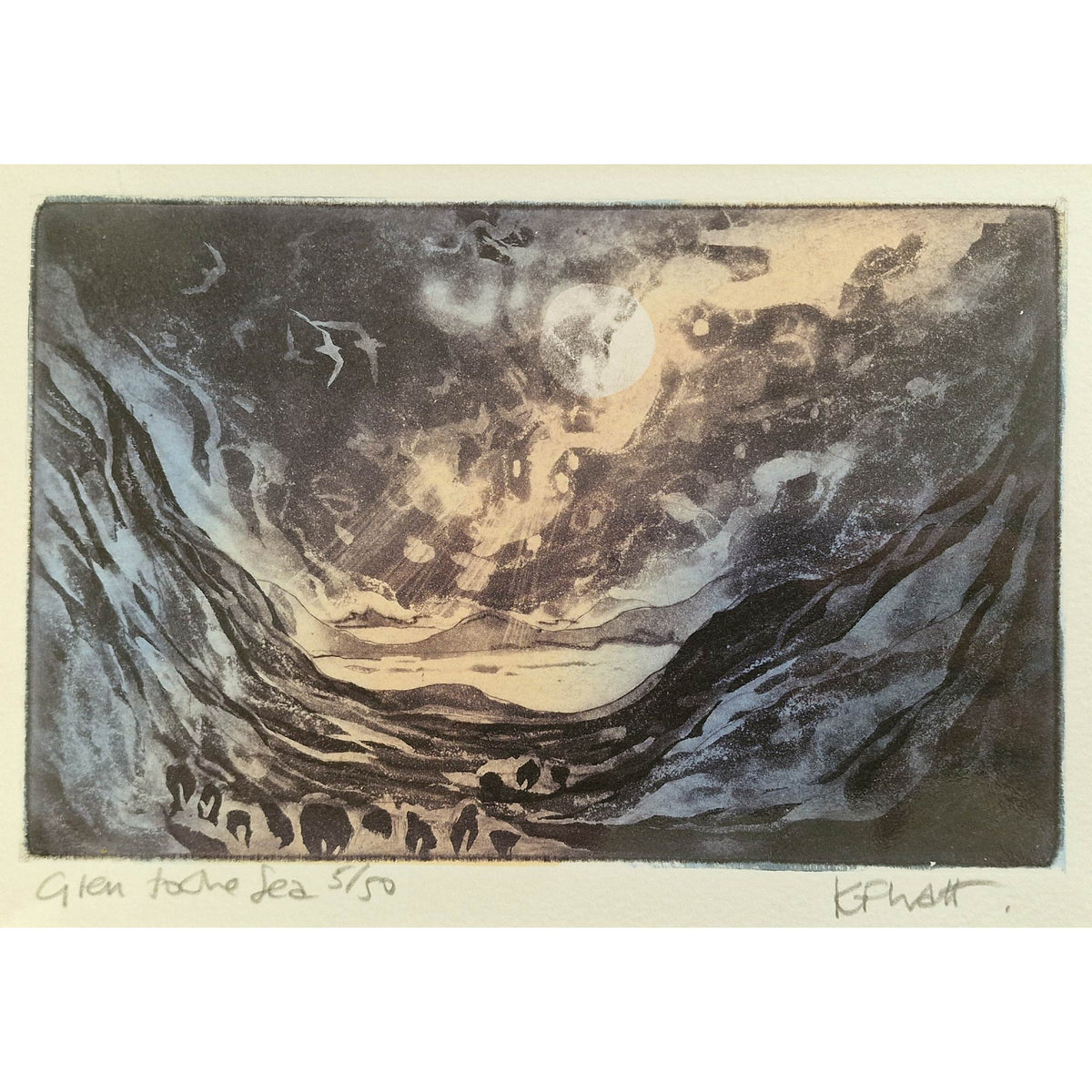 Glen to the Sea 5/50 | Aquatint Etching