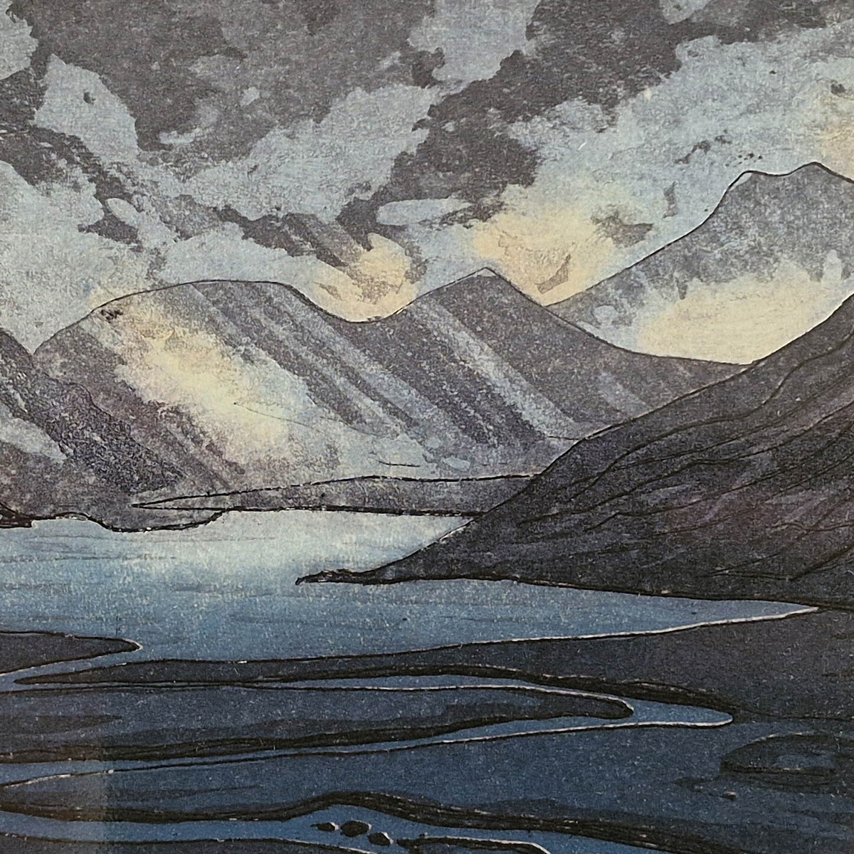 Glenmuick Storm 47/50 | Aquatint Etching