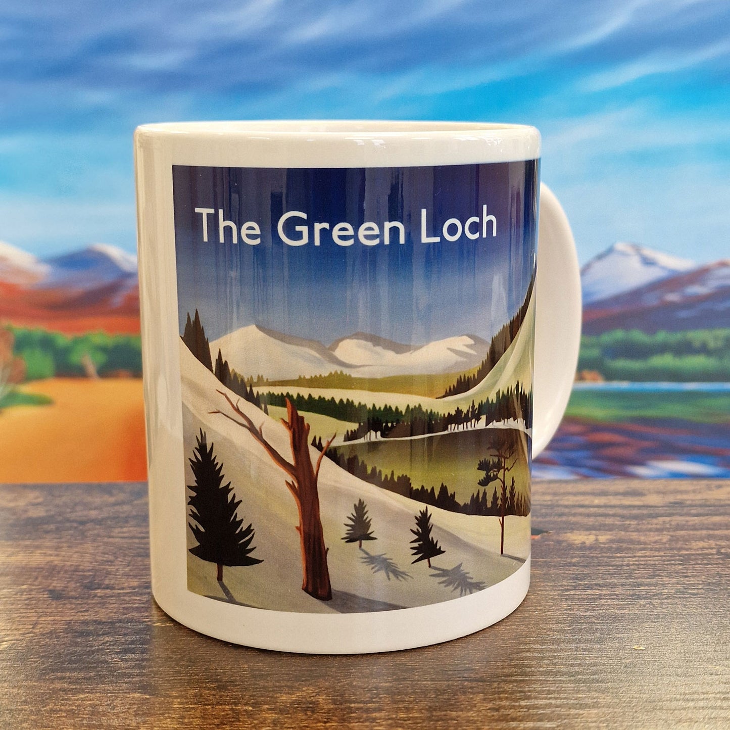 The Green Loch | Colourful Cairngorms | Mug