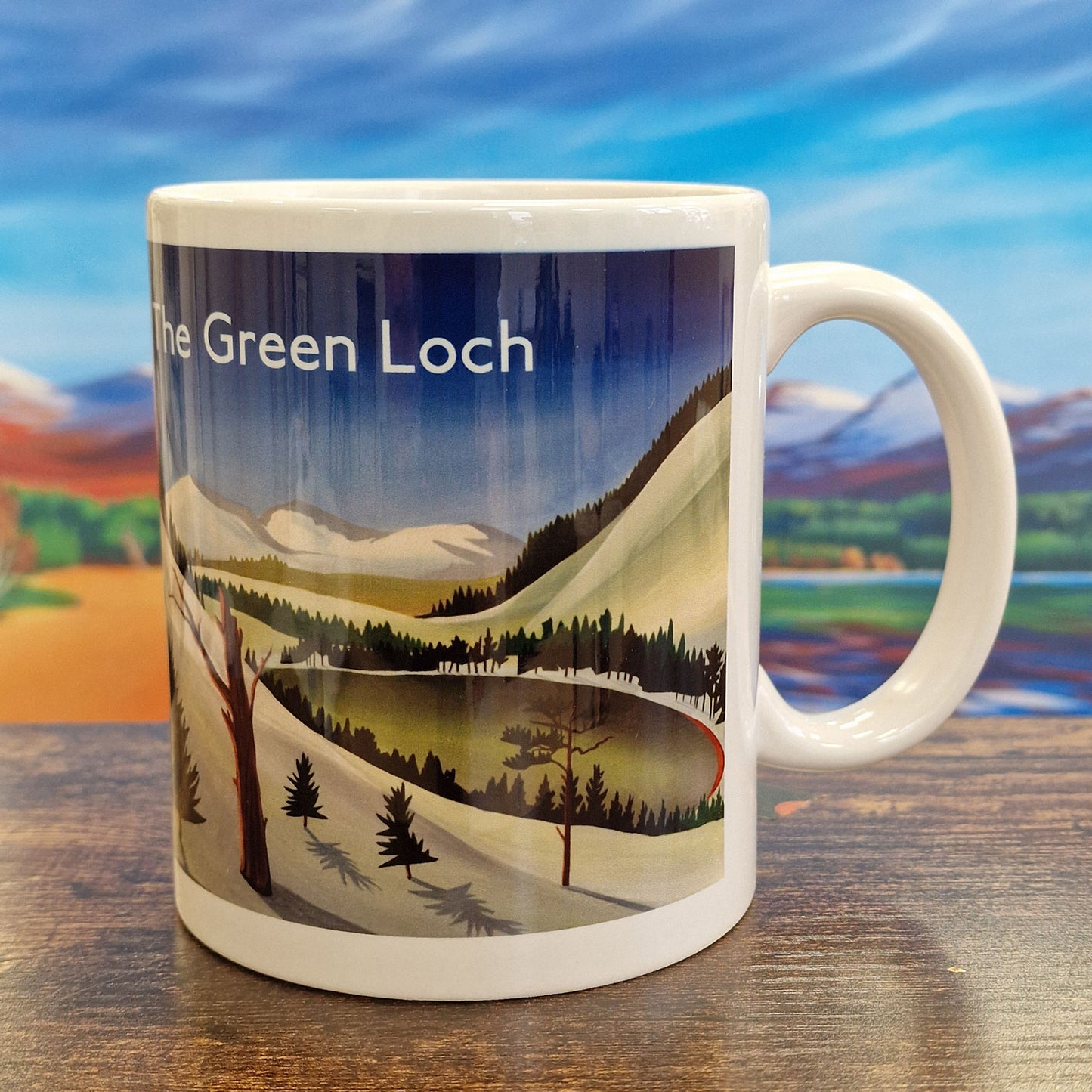 The Green Loch | Colourful Cairngorms | Mug