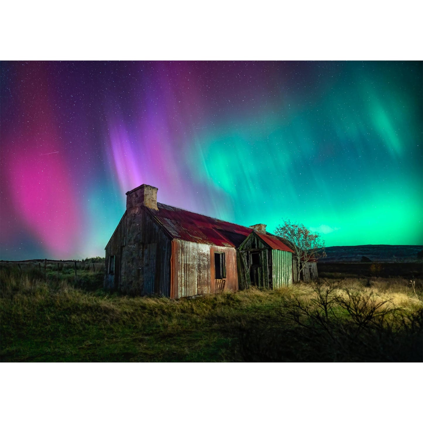 Heather Bell Cottage Aurora | Photograph