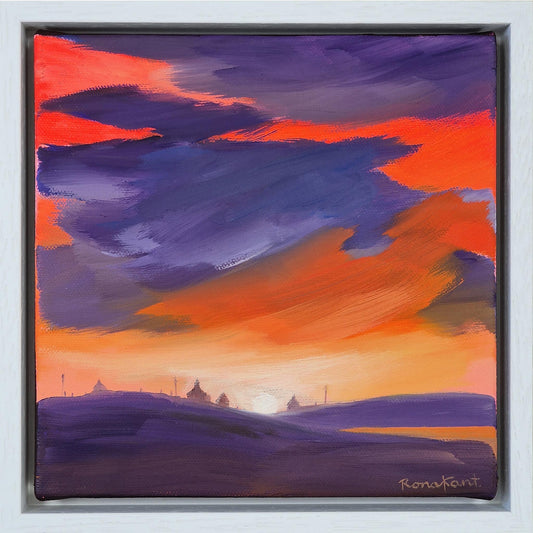 Hebridean Sunset 1 | Acrylic on Canvas