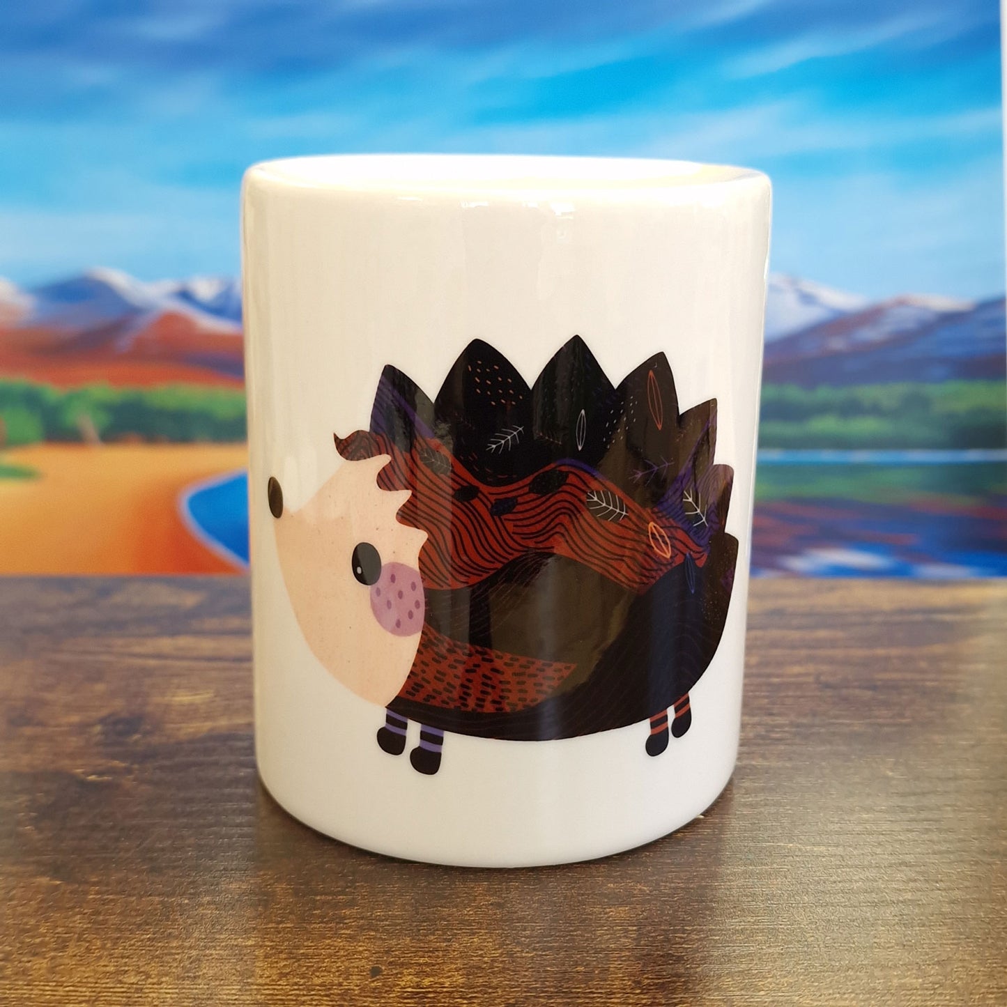 Hedgehog Piggy Bank | Ceramic