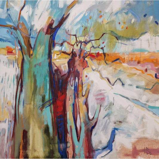 Hedgerow End | Oil on canvas