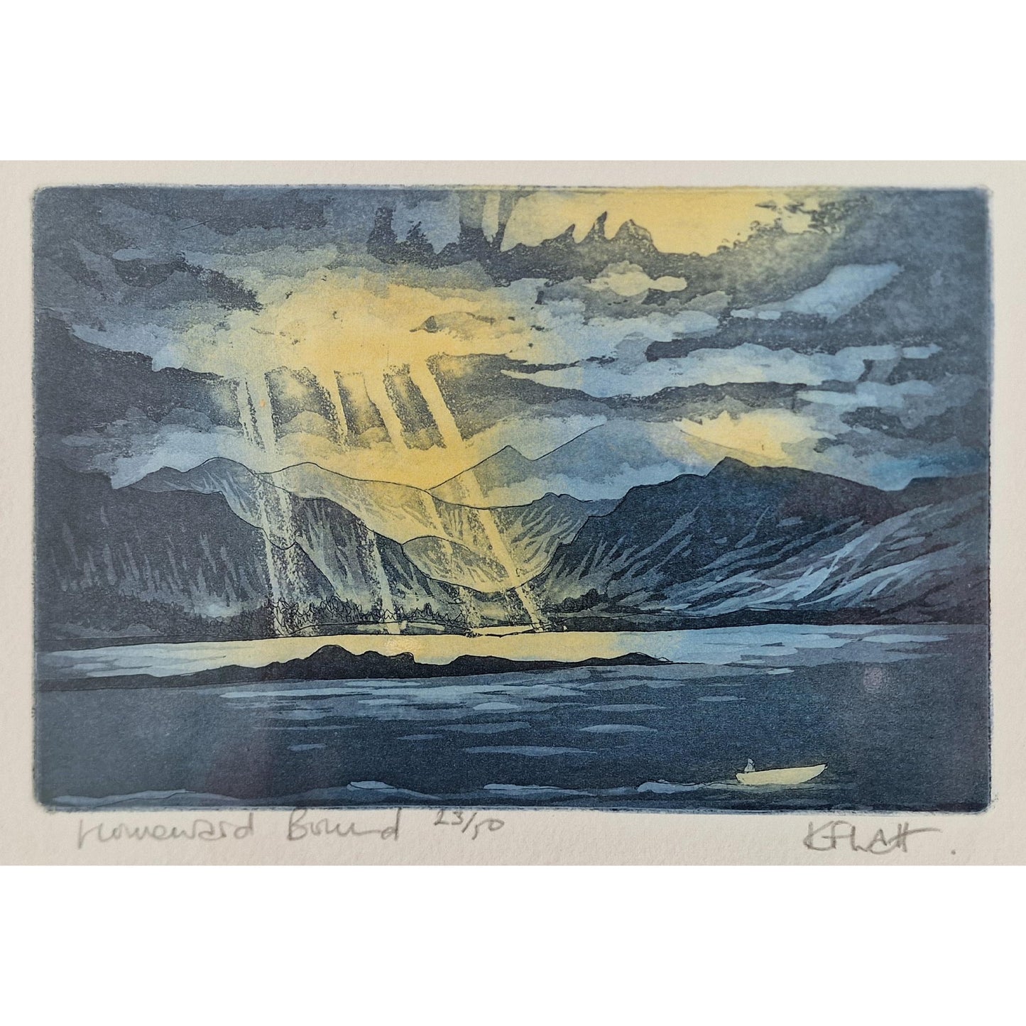 Homeward Bound 23/50 | Aquatint Etching