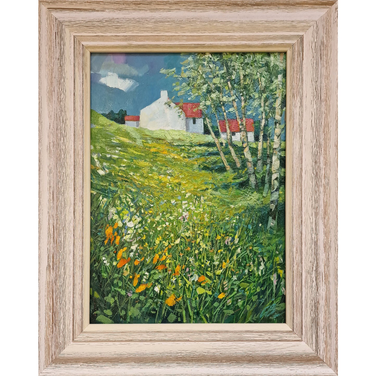 House on the Hill | Oil on Canvas