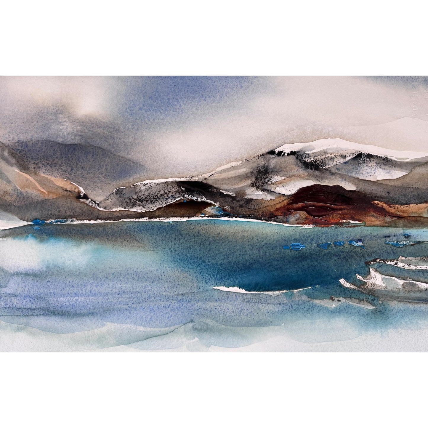 Incoming Tide | Watercolour