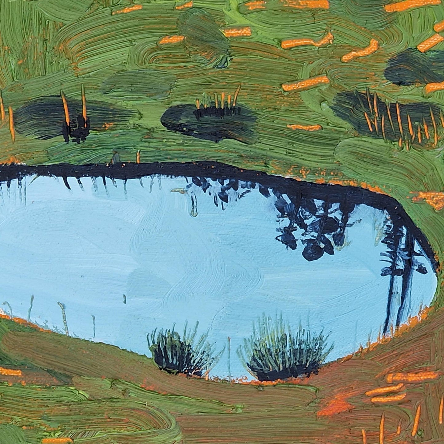 Infinite Bog | Oil on canvas