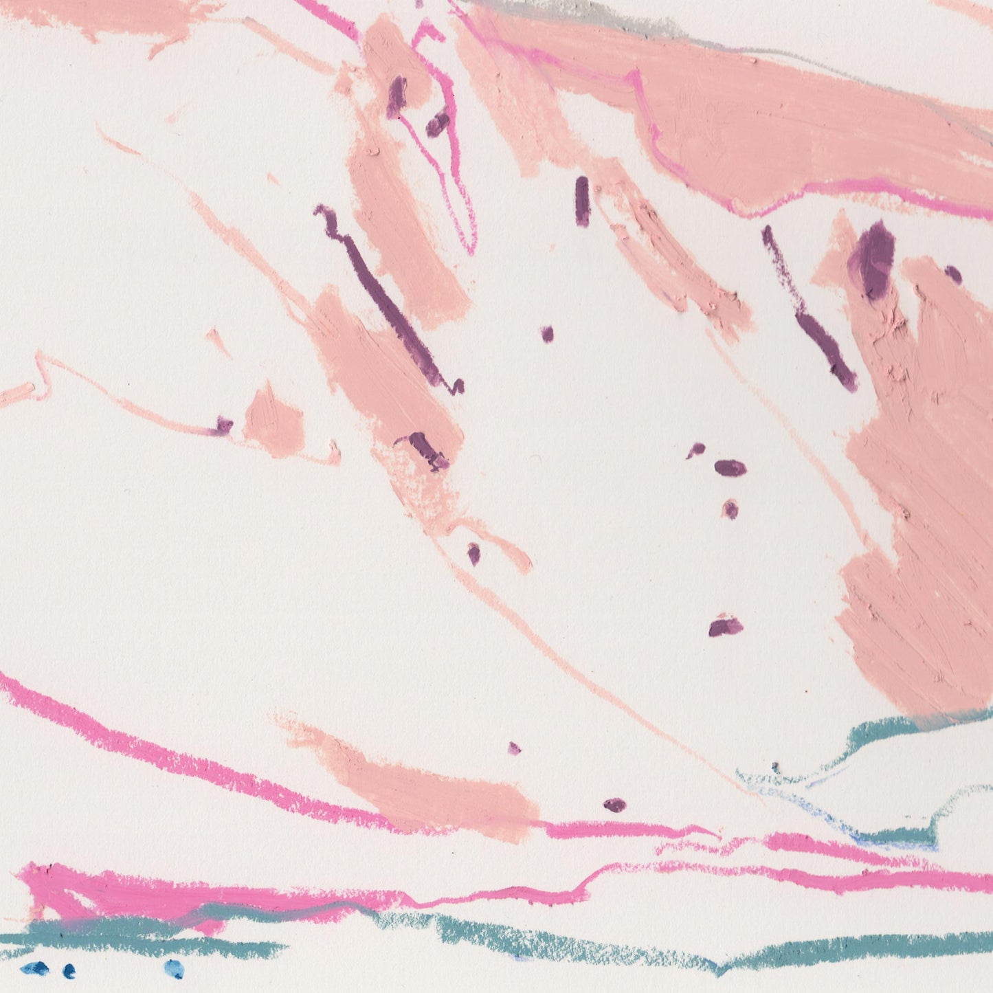 Line and Colour 3 | Oil Pastel