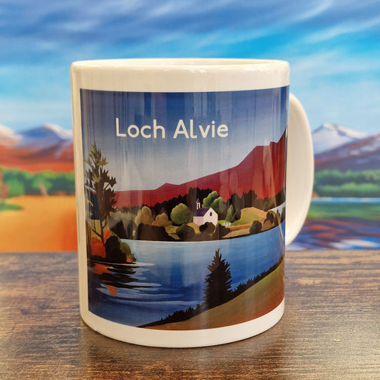 Loch Alvie | Colourful Cairngorms | Mug
