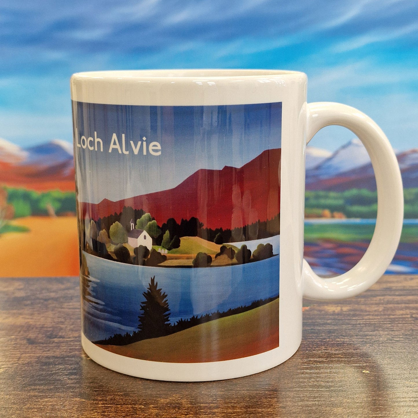 Loch Alvie | Colourful Cairngorms | Mug