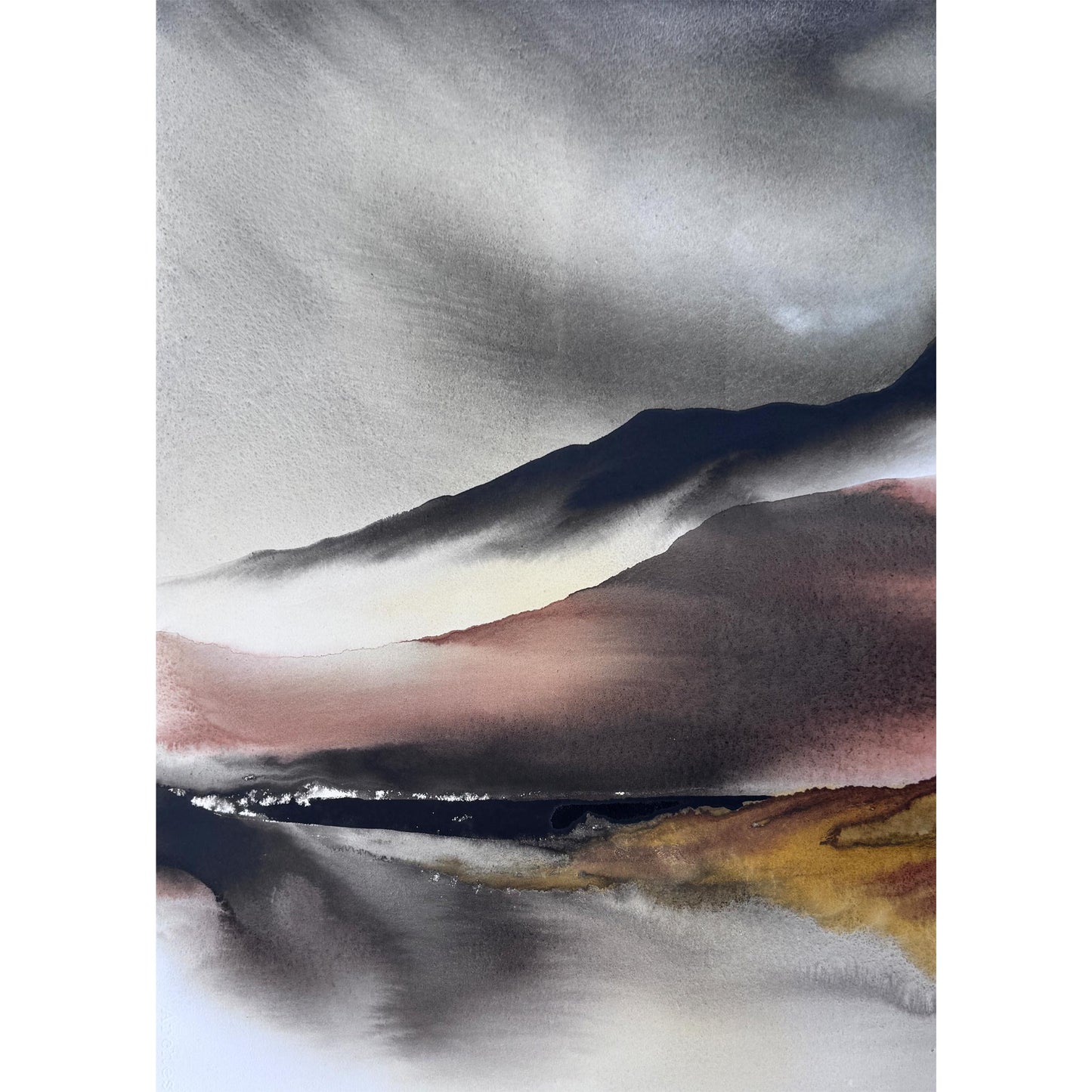 Loch Dubh | Watercolour
