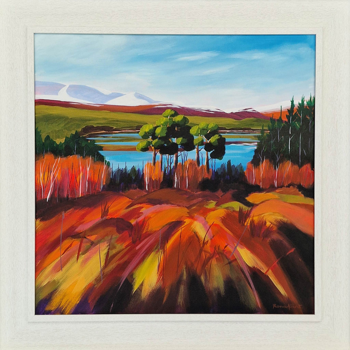 Loch Morlich Pines | Acrylic