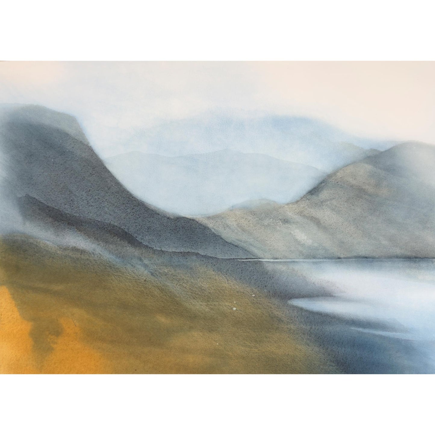 Loch Muick - Early Summer Morning | Watercolour