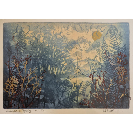 Lochan & Tapestry 10/50 | Aquatint Etching