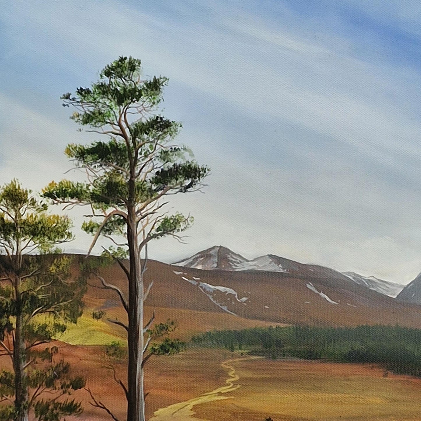 Over The Moor | Acrylic on canvas