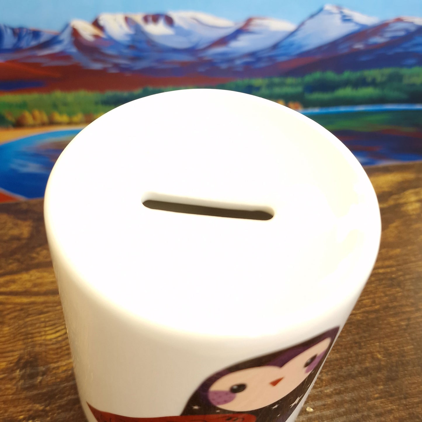 Owl Piggy Bank | Ceramic