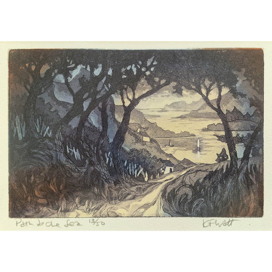 Path To The Sea 13/50 | Aquatint Etching