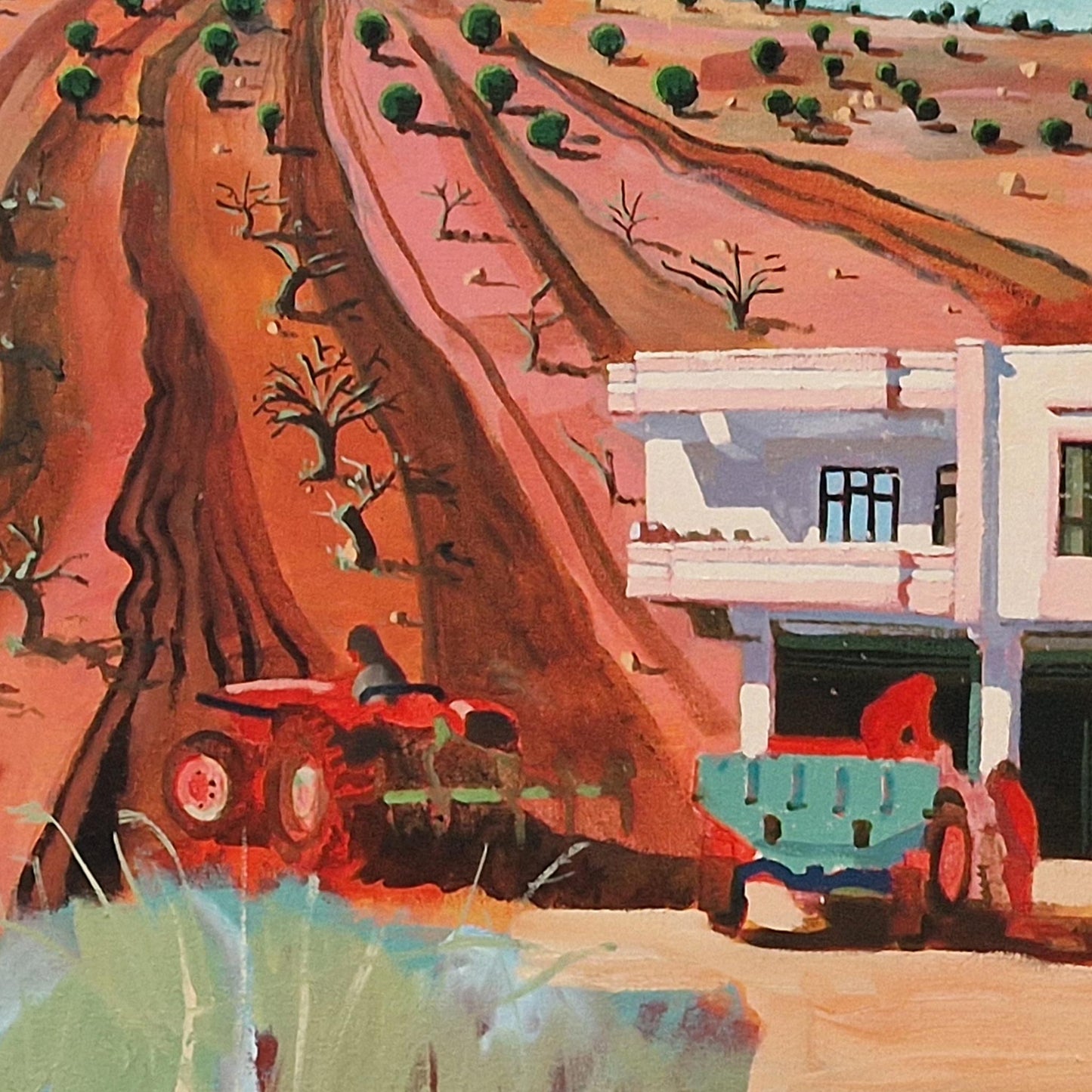 Pistachio Grove | Oil on Canvas