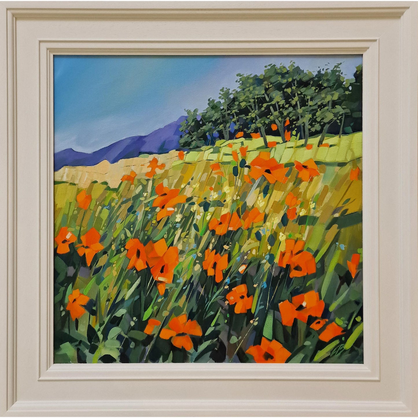 Poppy Field | Oil on Canvas