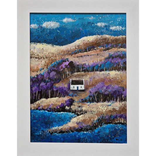 The Screen Printer's Bothy | Acrylic & Crayon