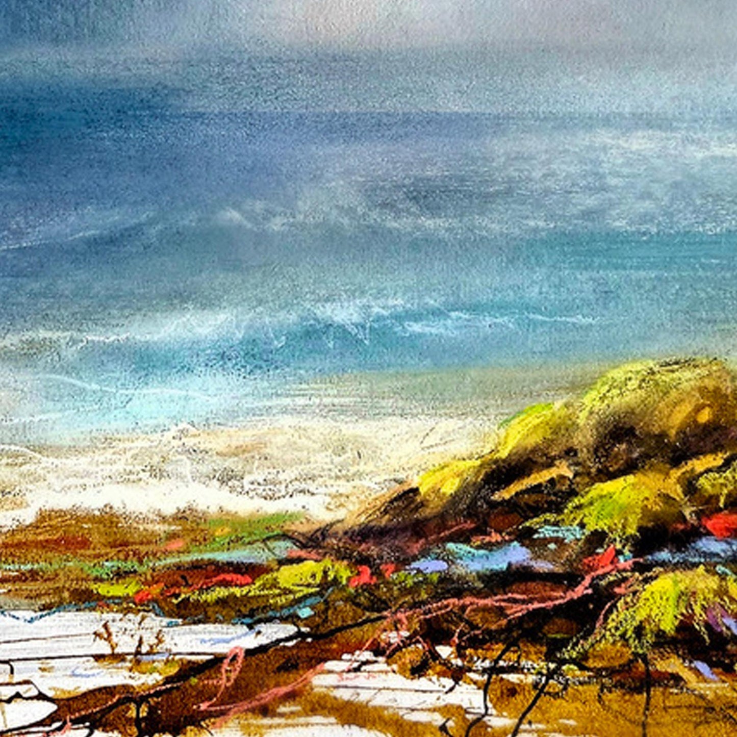 Sea Showers | Mixed Media