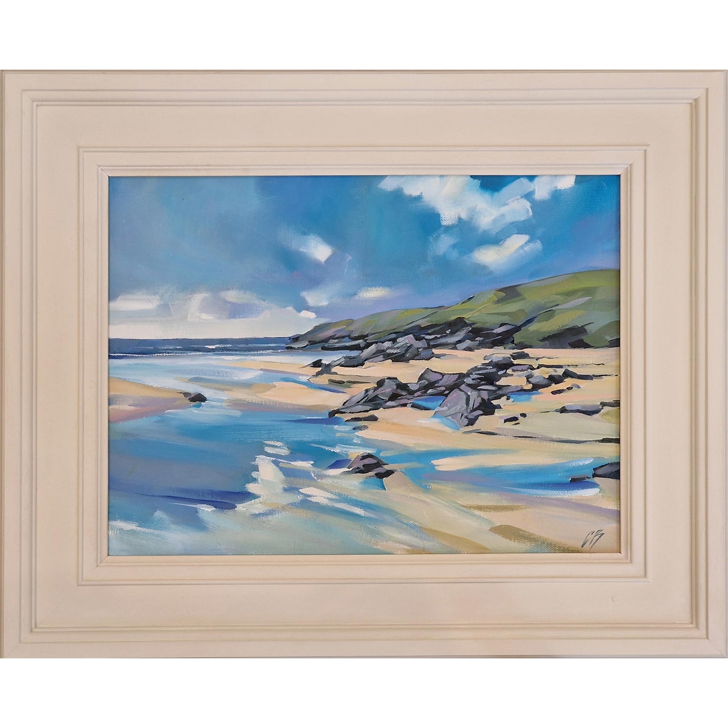 Secret Beach | Oil on Canvas