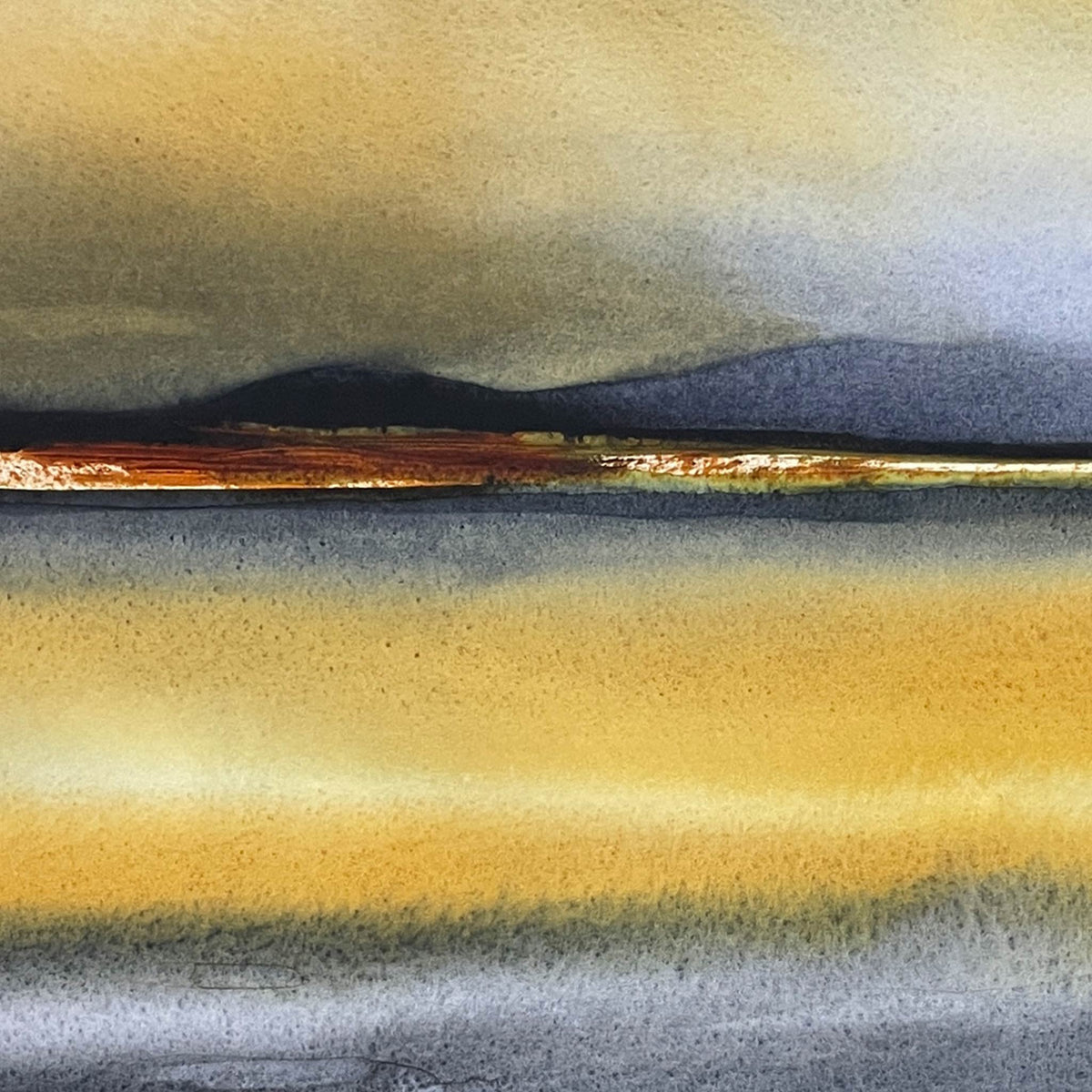 Shetland Sunset | Watercolour