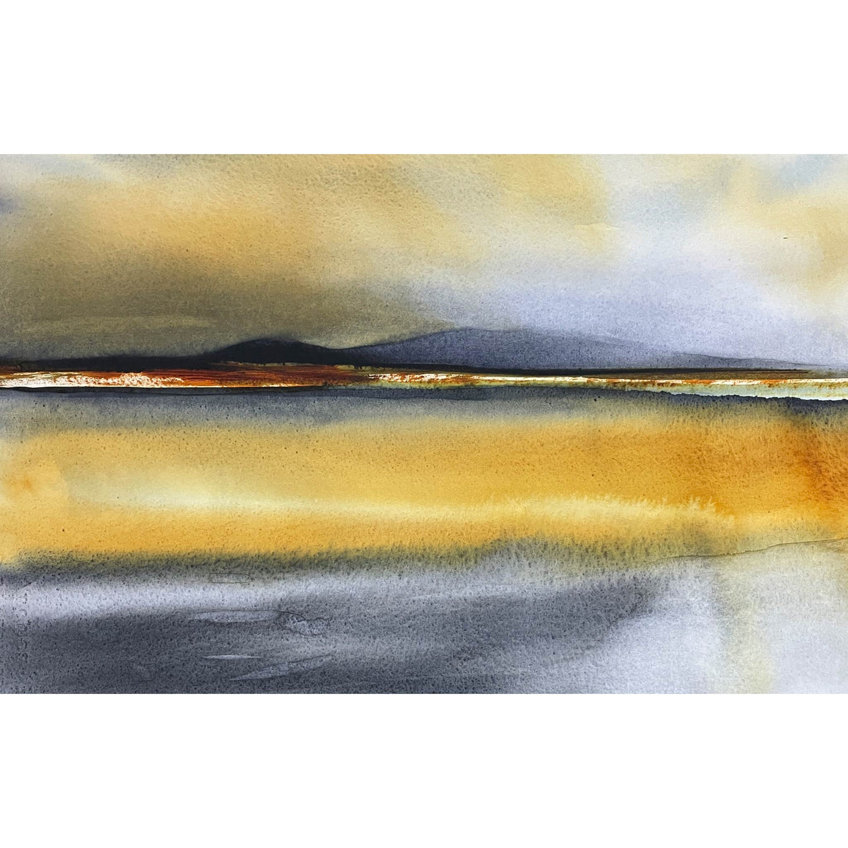 Shetland Sunset | Watercolour