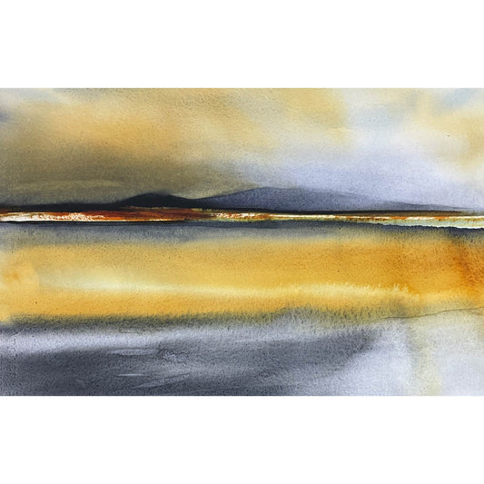 Shetland Sunset | Watercolour