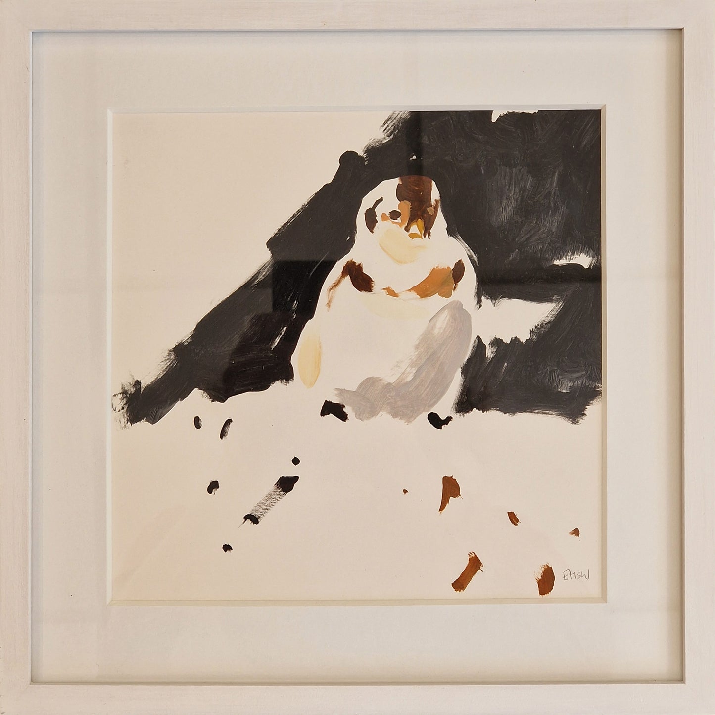 Snow Bunting 3 | Oil