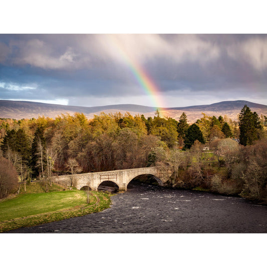 Spey Bridge Rainbow | Photograph