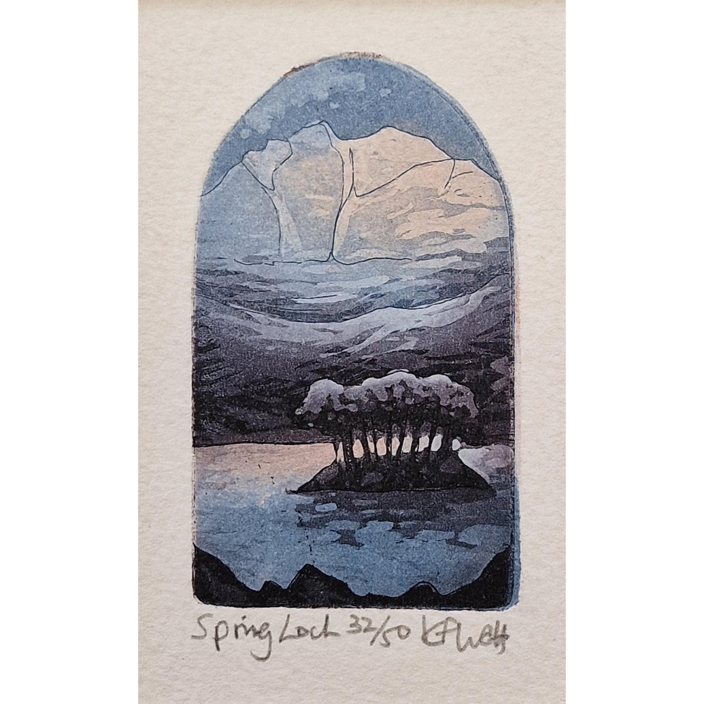 Spring Loch, 32/50 | Aquatint Etching