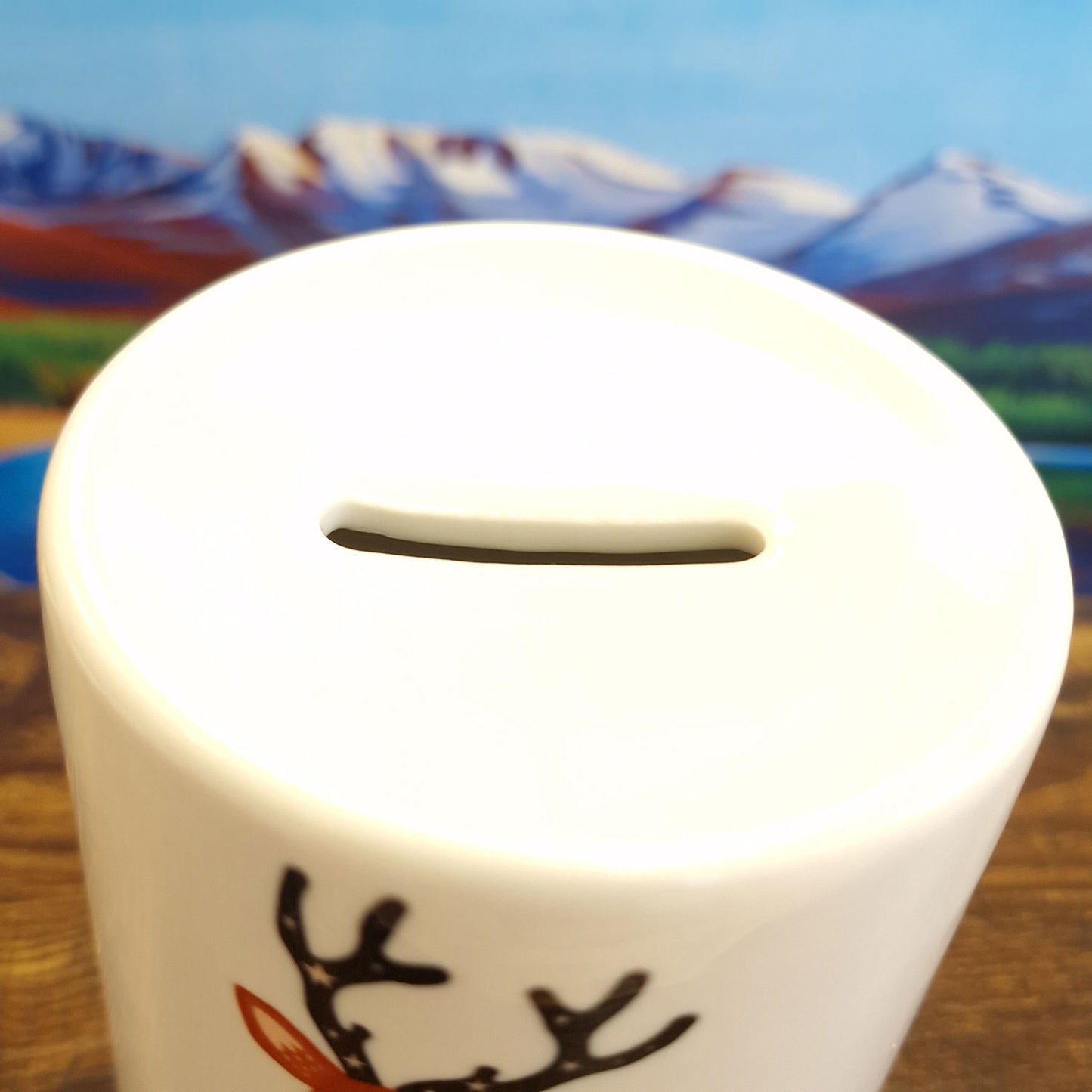 Stag Piggy Bank | Ceramic