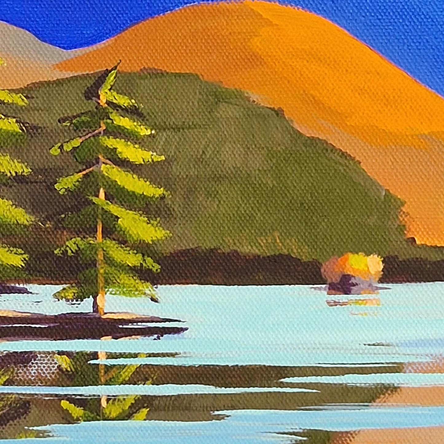 Storm Approaching Loch an Eilein | Acrylic on canvas
