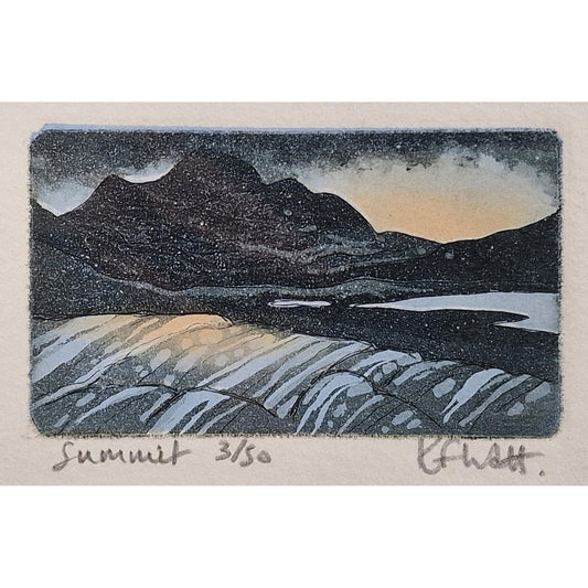 Summit 3/50 | Aquatint Etching