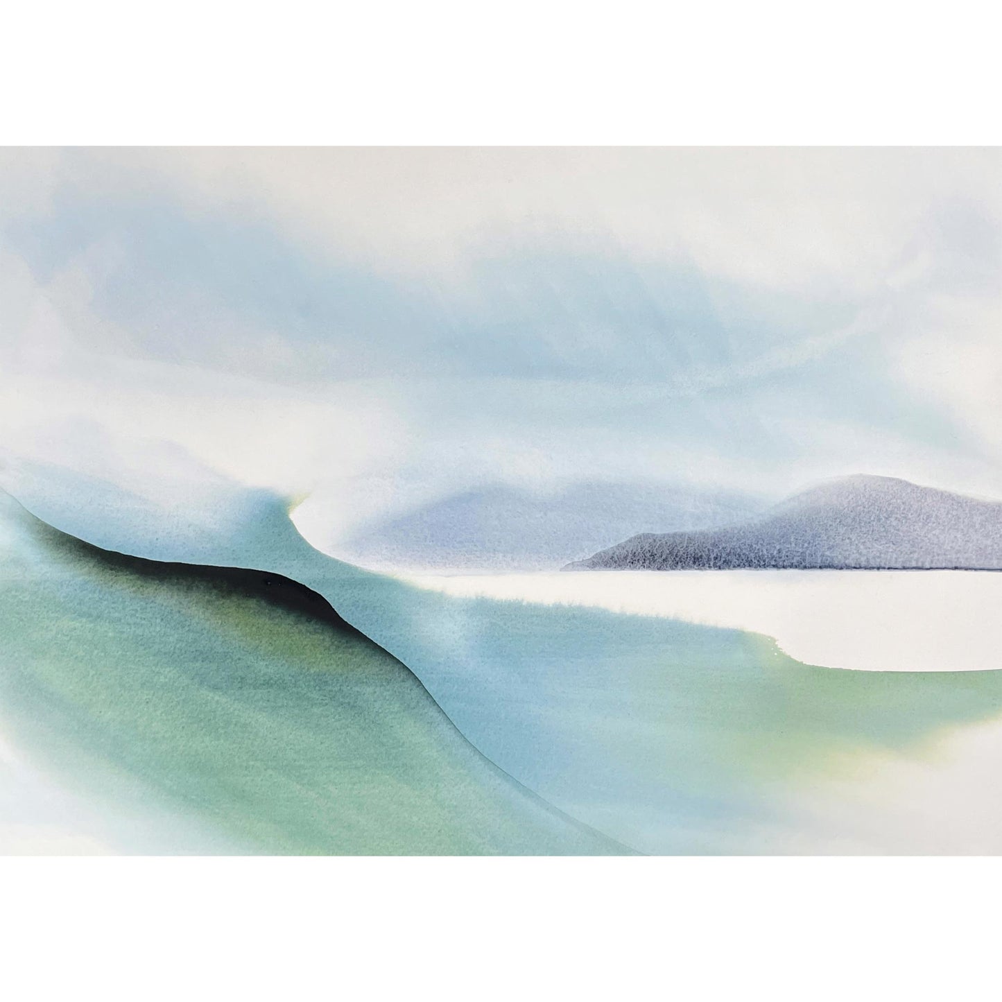 The Light on the Loch | Watercolour