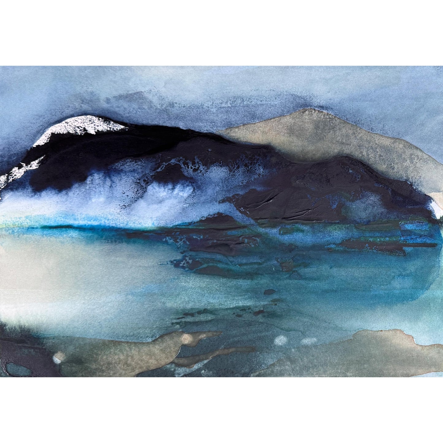 The Power of the Tide | Watercolour