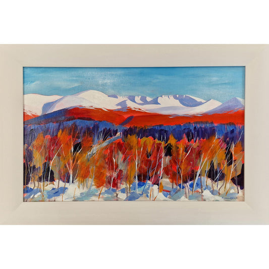 The Ski Road | Acrylic on Board