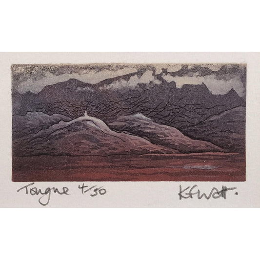 Tongue 4/50 | Aquatint Etching