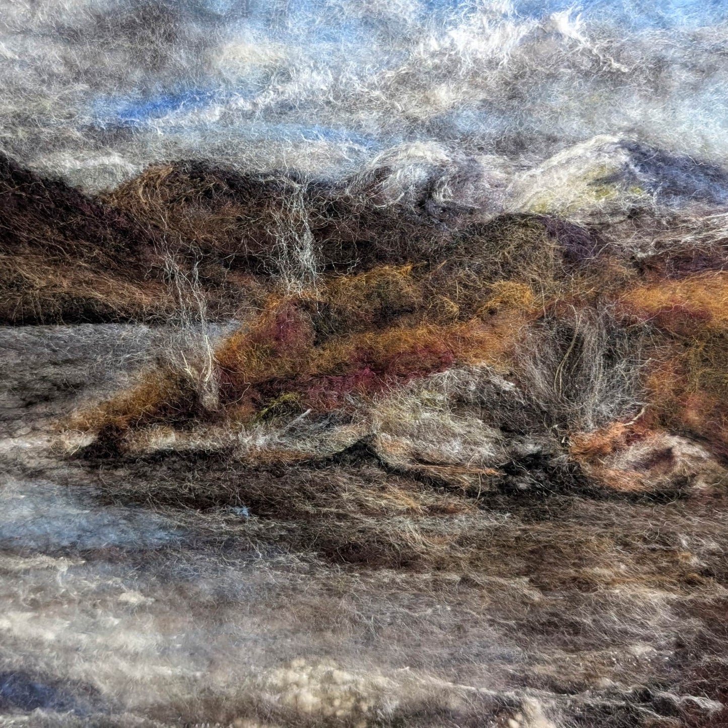 Tost Reòta (Frozen Silence) | Felted Landscape