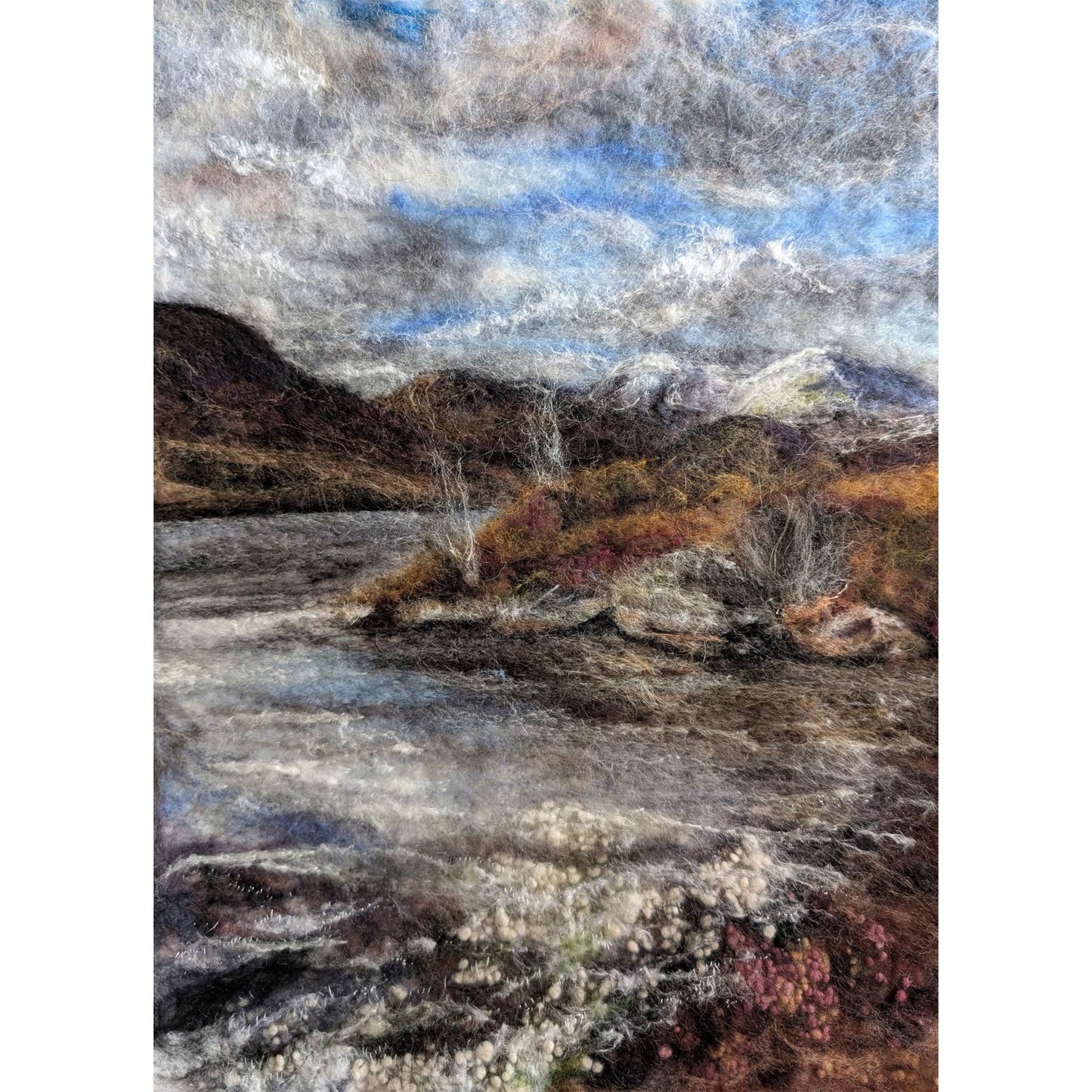 Tost Reòta (Frozen Silence) | Felted Landscape