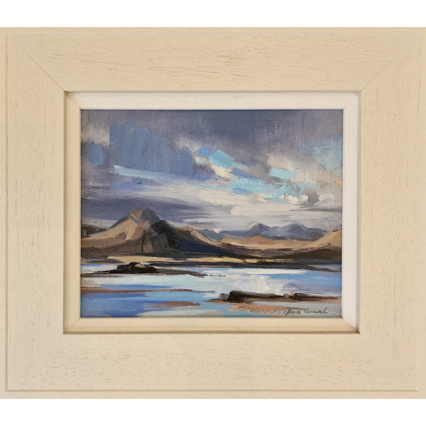 Towards The Cuillins | Oil