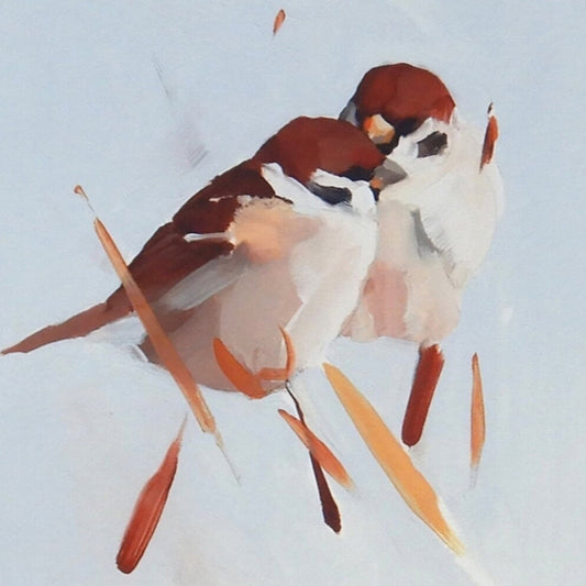 Tree Sparrows A/P | Giclee Print