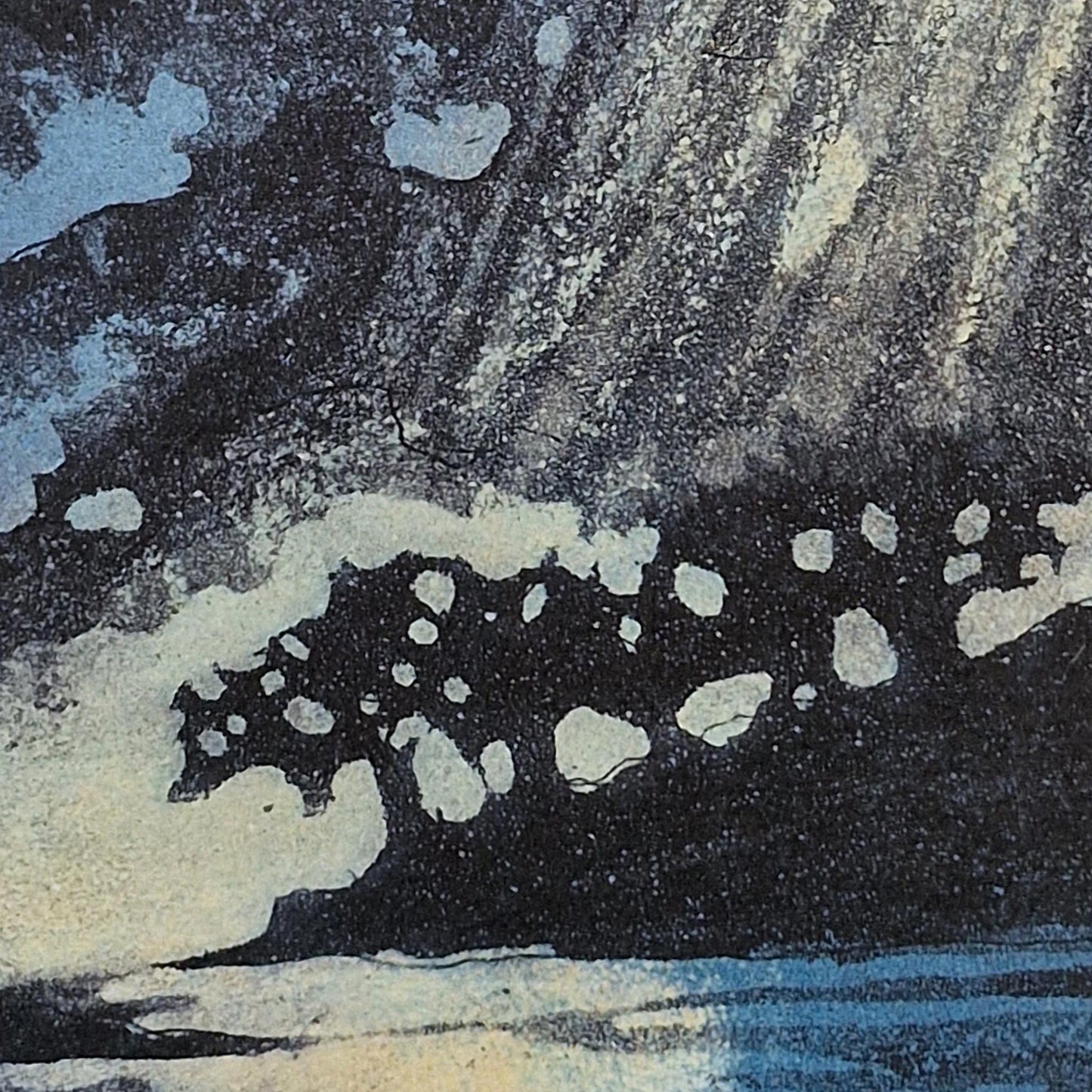 Trees & Light | Aquatint Etching