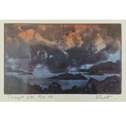 Twilight Isles 3/50 | Aquatint Etching